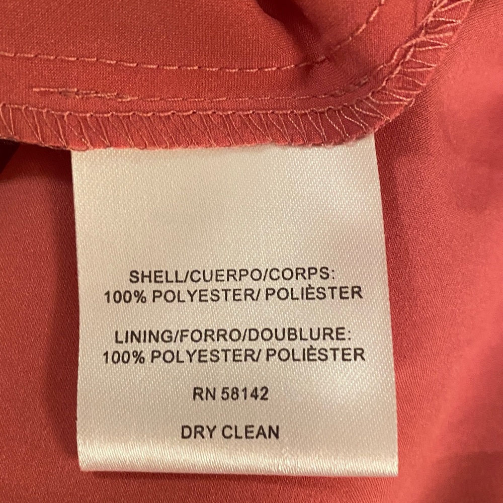 Gal Meets Glam Size 16 Pink Chiffon Tea Dress - Picture 3 of 3